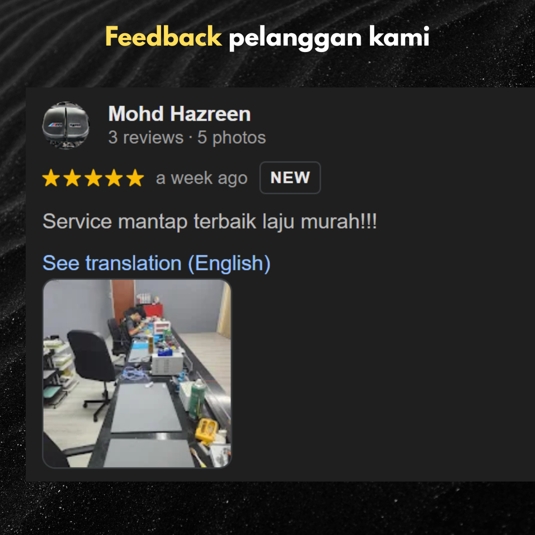 Testimoni pelanggan GOFIX